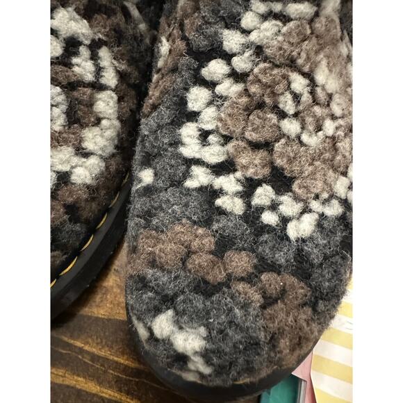 DR MARTENS Isham wool suede mules size 9 NWOB - Picture 6 of 7